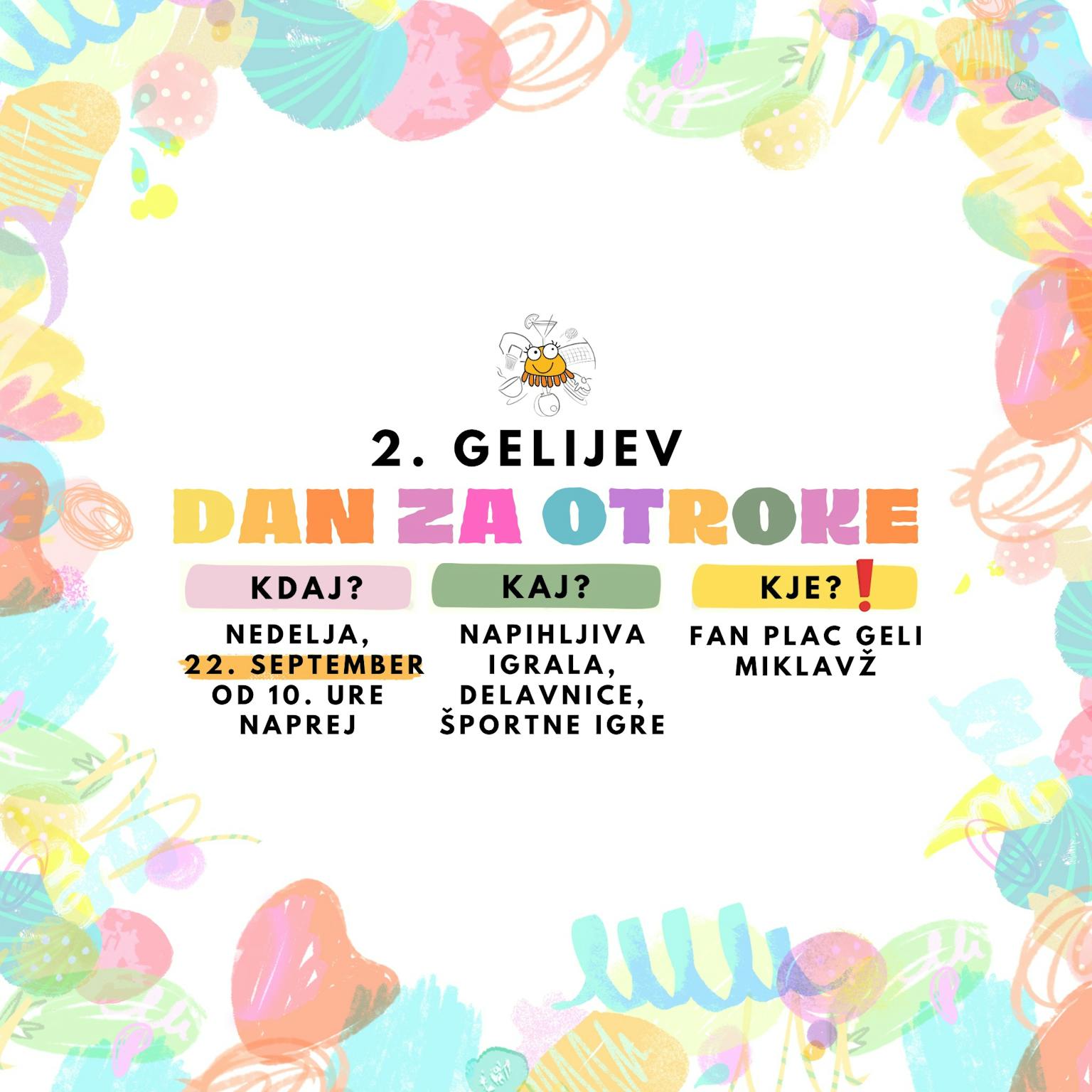 2. Gelijev dan za otroke